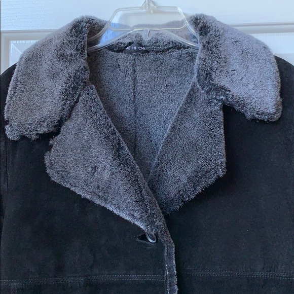 J.percy For Marvin Richards Suede Coat - Picture 2 of 7